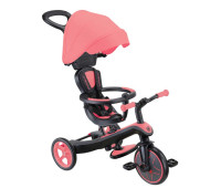 Триколка 4 в 1 GLOBBER EXPLORER TRIKE със сенник - розова