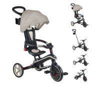 Детска триколка 4 в 1 GLOBBER EXPLORER TRIKE FOLDABLE, сгъваема, бежов цвят