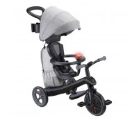 Триколка 4 в 1 GLOBBER EXPLORER TRIKE DELUXE PLAY със сенник в черен цвят