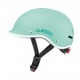 Детска светеща каска Globber Master XS/S (47-51см), ментово-зелена